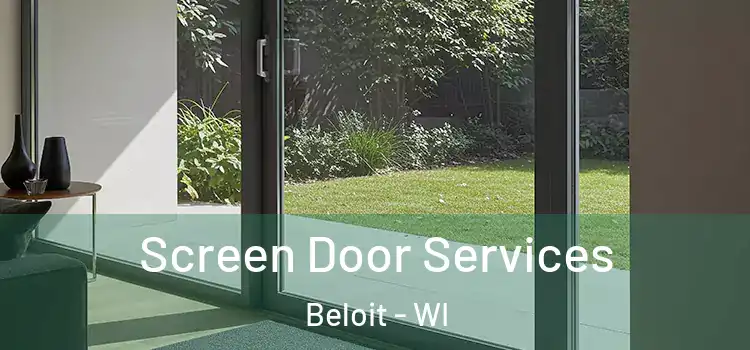 Screen Door Services Beloit - WI